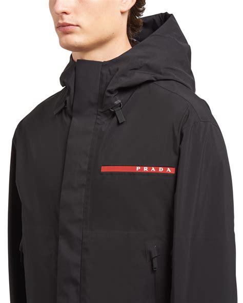 prada mens field jacket|prada men's raincoat.